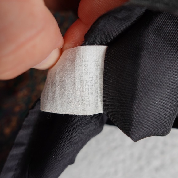 Wah Maker Vest Men Large Floral Western Paisley Frontier Clothing USA Cowboy - Picture 8 of 11